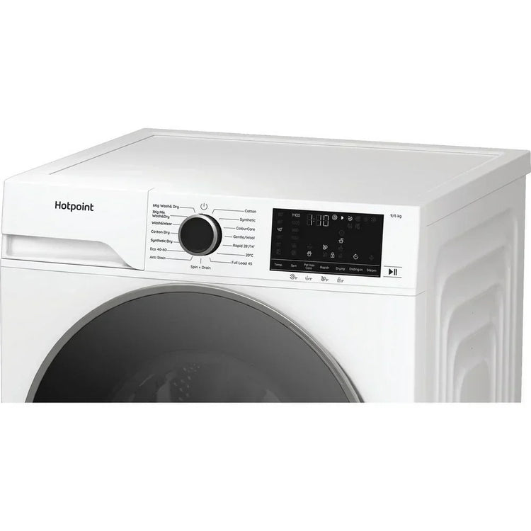 Hotpoint HBD9681ANTSTAIN Washer Dryer 9kg/6kg 1400rpm White