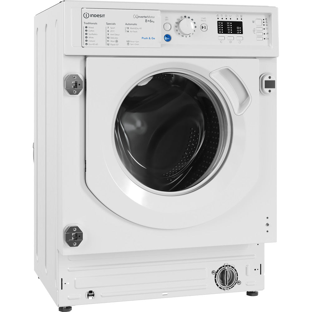 Indesit BIWDIL861485 Washer Dryer 8kg/6kg White