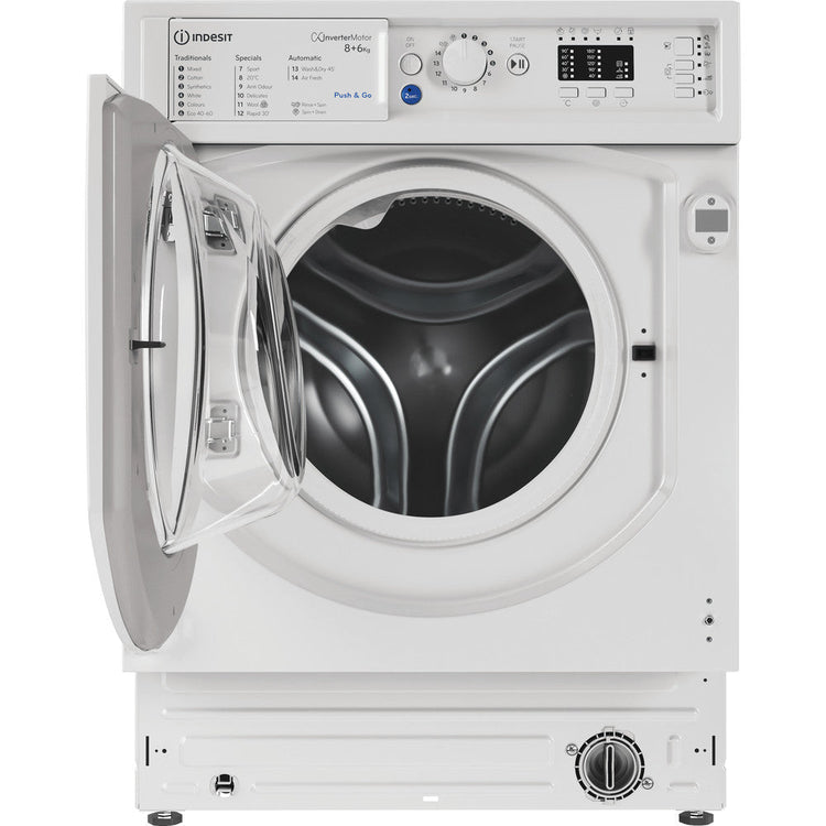 Indesit BIWDIL861485 Washer Dryer 8kg/6kg White
