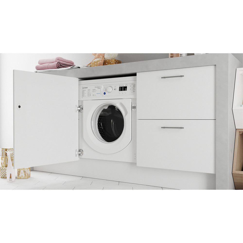 Indesit BIWDIL861485 Washer Dryer 8kg/6kg White