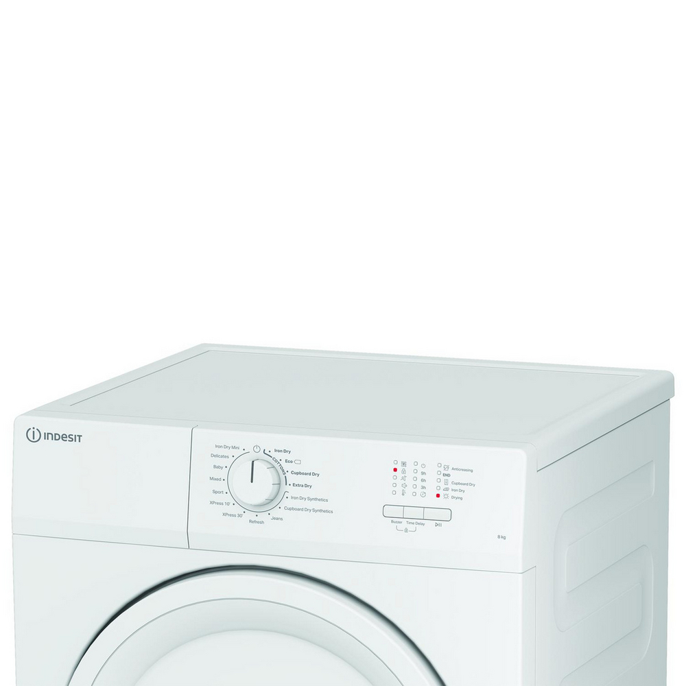 Indesit CYDA81WWGLUK Vented Tumble Dryer 8kg White