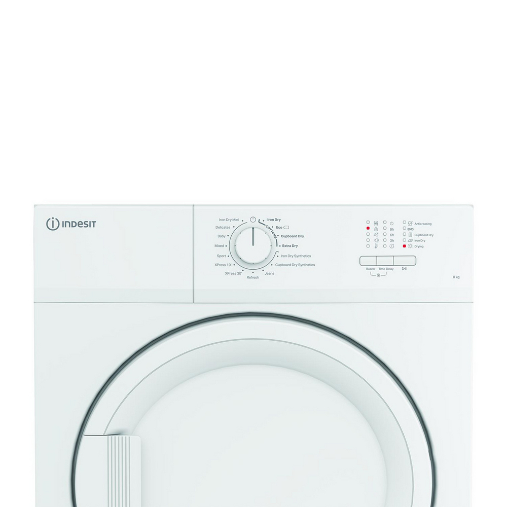 Indesit CYDA81WWGLUK Vented Tumble Dryer 8kg White