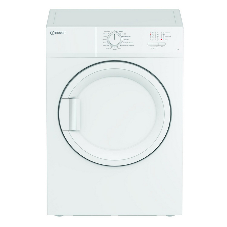 Indesit CYDA81WWGLUK Vented Tumble Dryer 8kg White