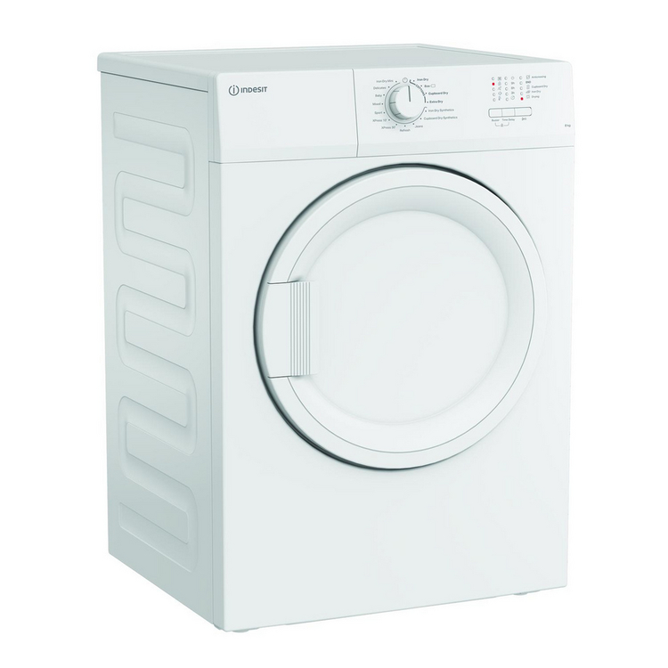 Indesit CYDA81WWGLUK Vented Tumble Dryer 8kg White