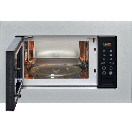 Indesit MWI120GX Built-In Microwave 20L 800W Stainless Steel