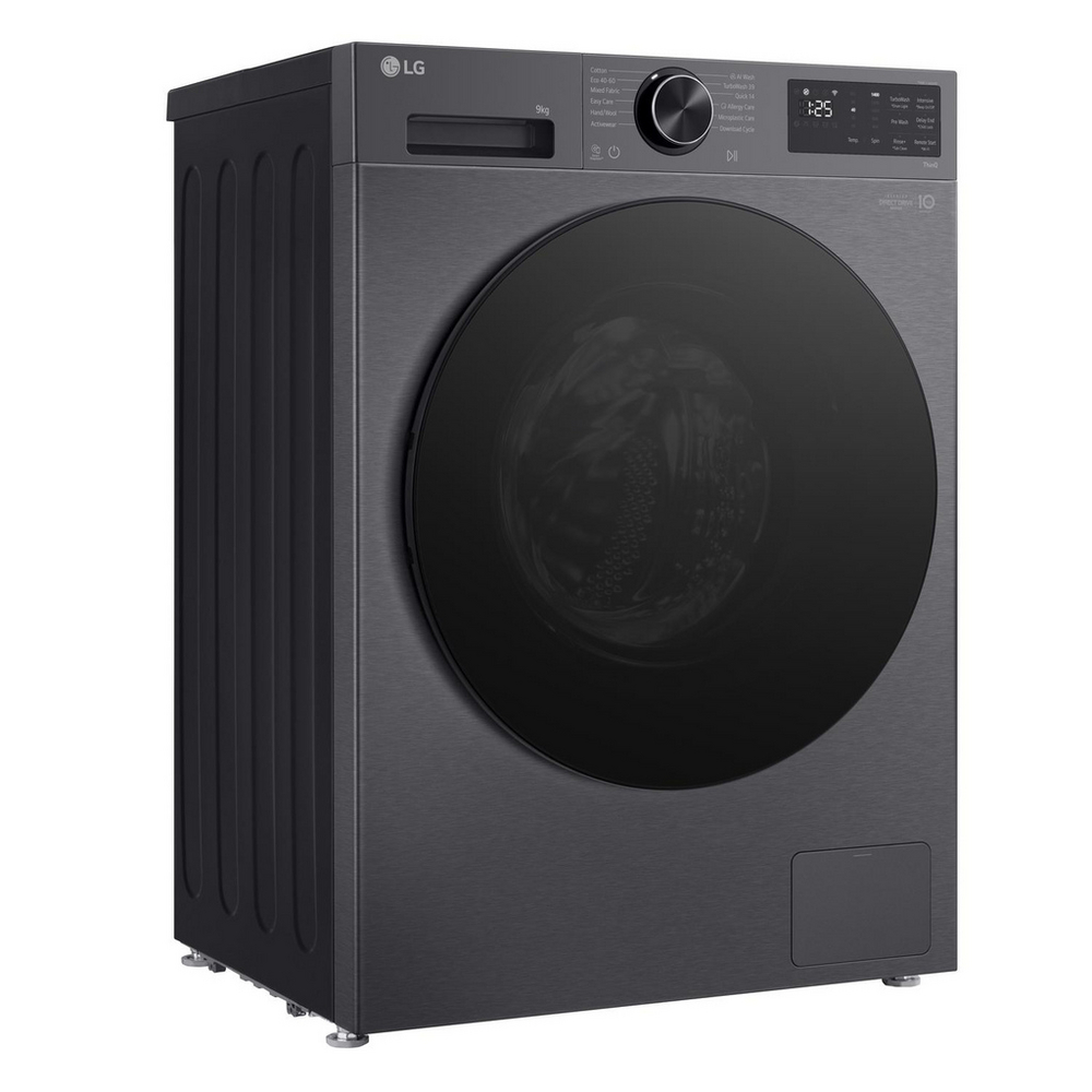 LG F2X50S9TBB Freestanding Washing Machine 9kg 1200rpm Black