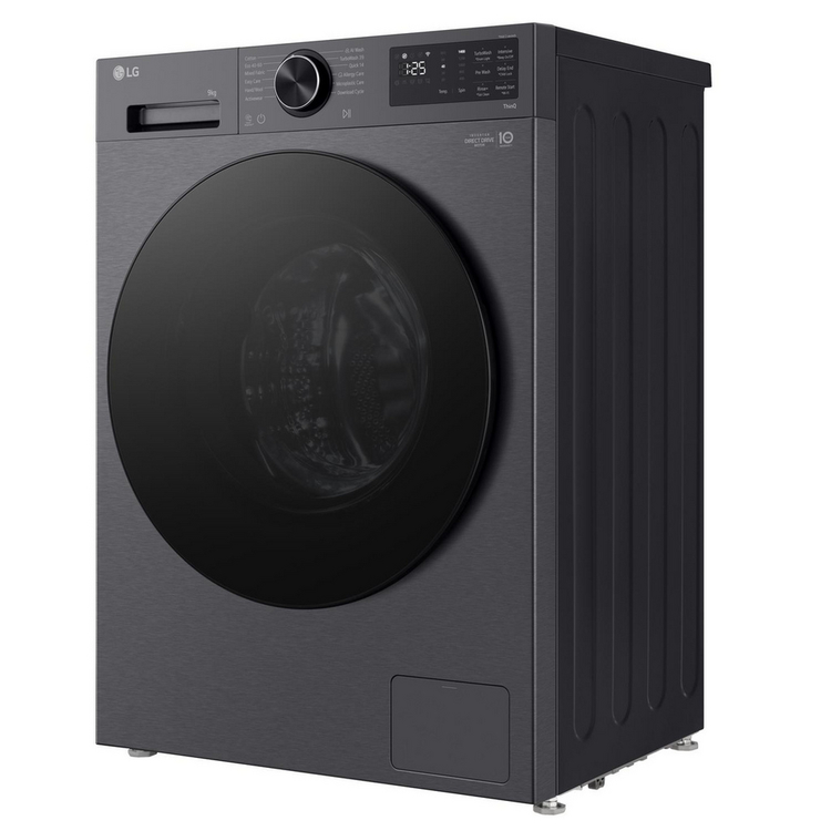 LG F2X50S9TBB Freestanding Washing Machine 9kg 1200rpm Black