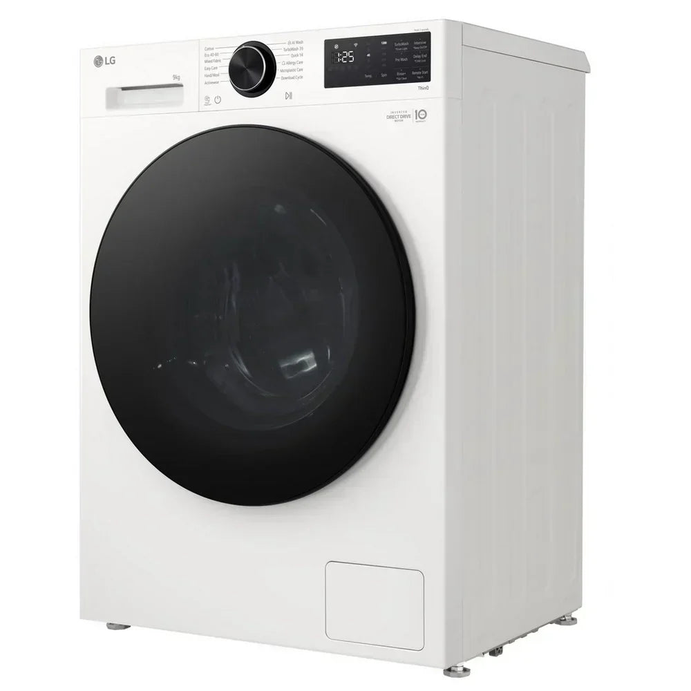 LG F2X50S9TWB VX50 Washing Machine 9kg 1200rpm White