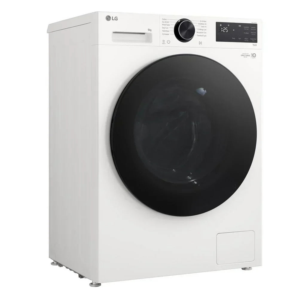 LG F2X50S9TWB VX50 Washing Machine 9kg 1200rpm White