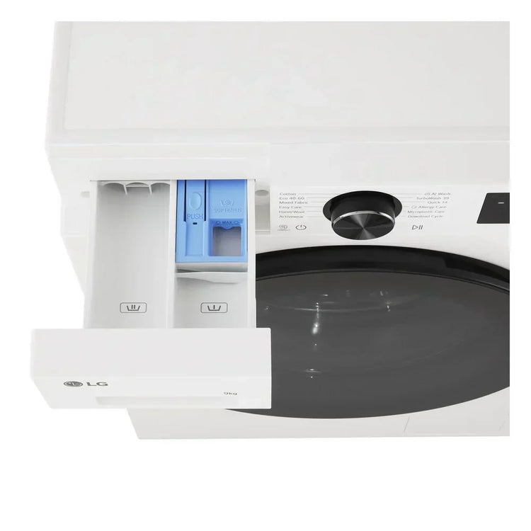 LG F2X50S9TWB VX50 Washing Machine 9kg 1200rpm White