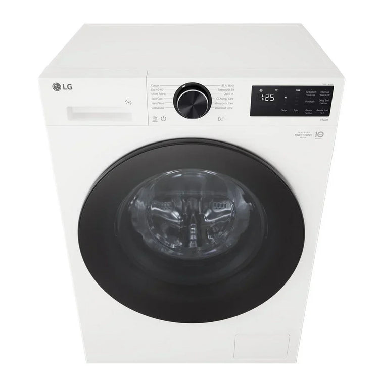LG F2X50S9TWB VX50 Washing Machine 9kg 1200rpm White
