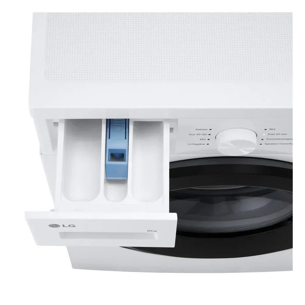 LG F4A10S8NWK Washing Machine 8kg 1400rpm White