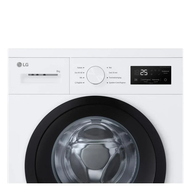 LG F4A10S8NWK Washing Machine 8kg 1400rpm White