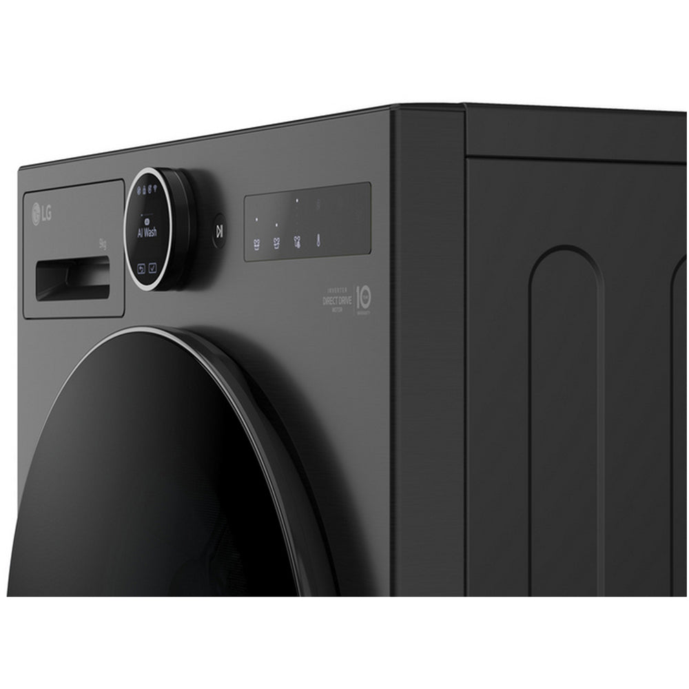 LG F4X7009TBB Washing Machine 9kg 1400rpm Black