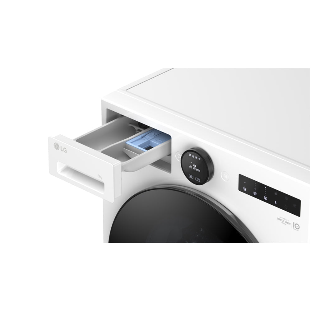 LG F4X7009TWB Washing Machine 9kg White