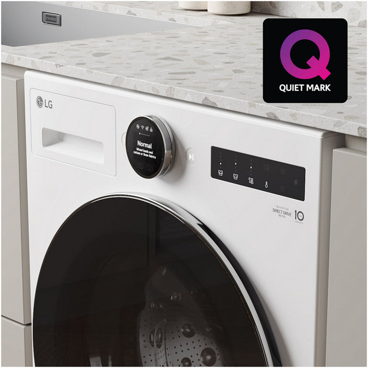 LG F4X7009TWB Washing Machine 9kg White
