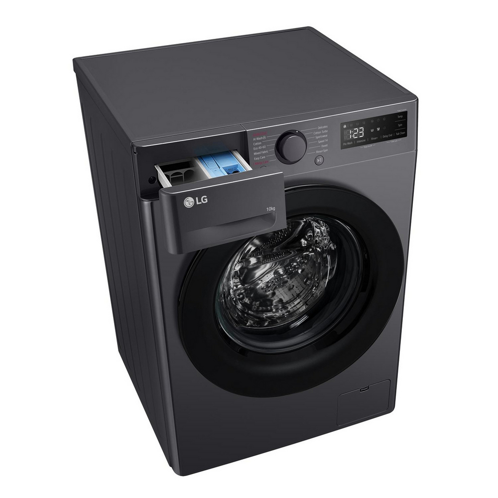 LG F4Y510GBLN1 Washing Machine 10kg 1400rpm Slate Grey