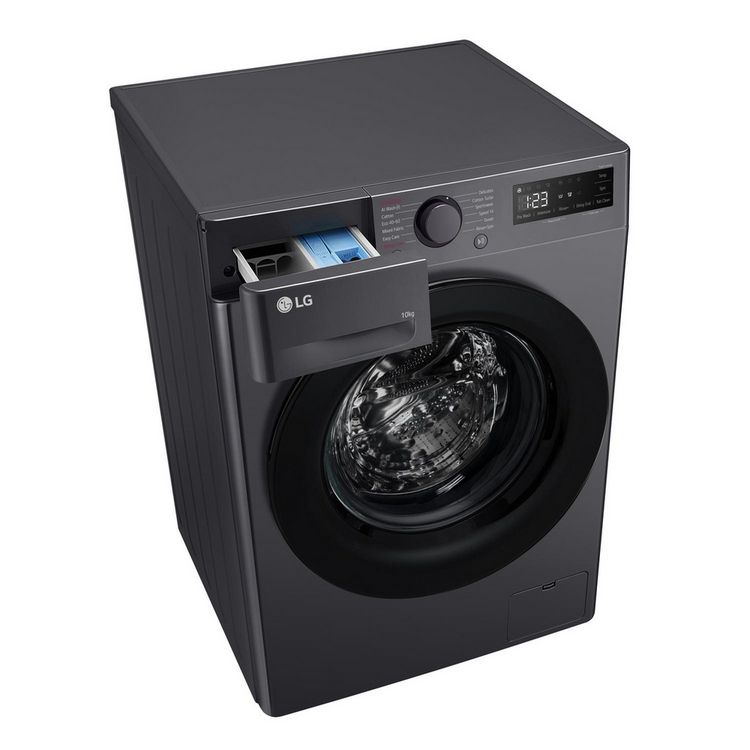 LG F4Y510GBLN1 Washing Machine 10kg 1400rpm Slate Grey