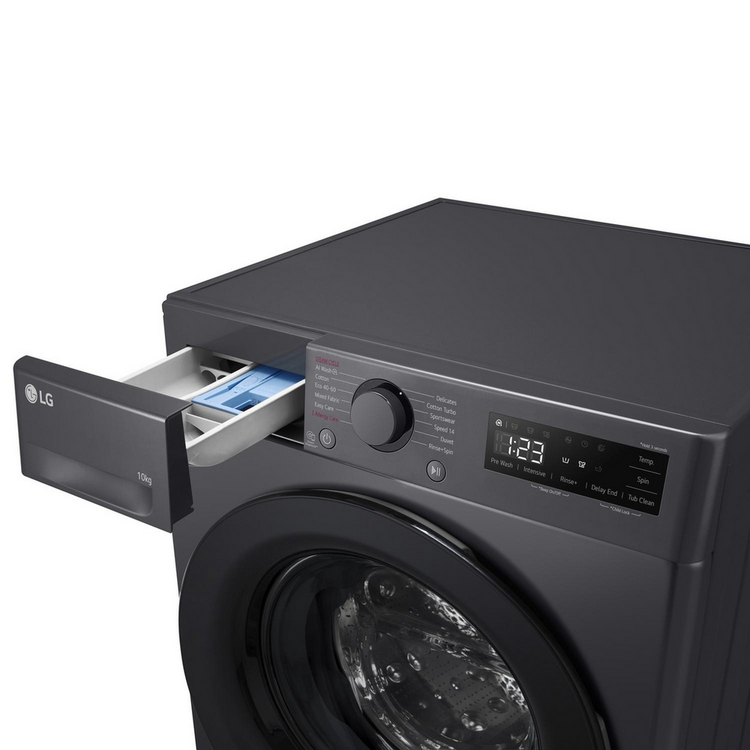 LG F4Y510GBLN1 Washing Machine 10kg 1400rpm Slate Grey