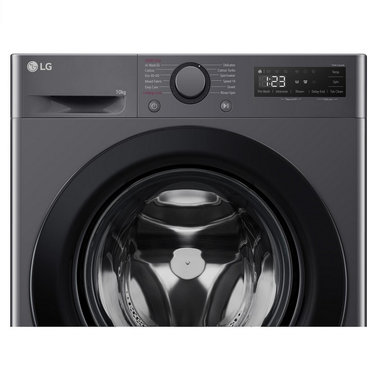 LG F4Y510GBLN1 Washing Machine 10kg 1400rpm Slate Grey