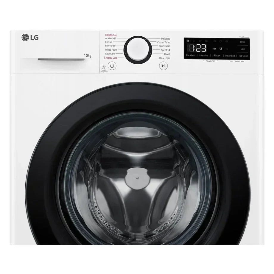 LG F4Y510WBLN1 Front Load Washing Machine 10kg 1400rpm White
