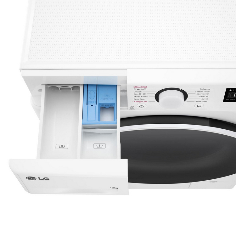 LG F4Y513WWLN1 Washing Machine 13kg White