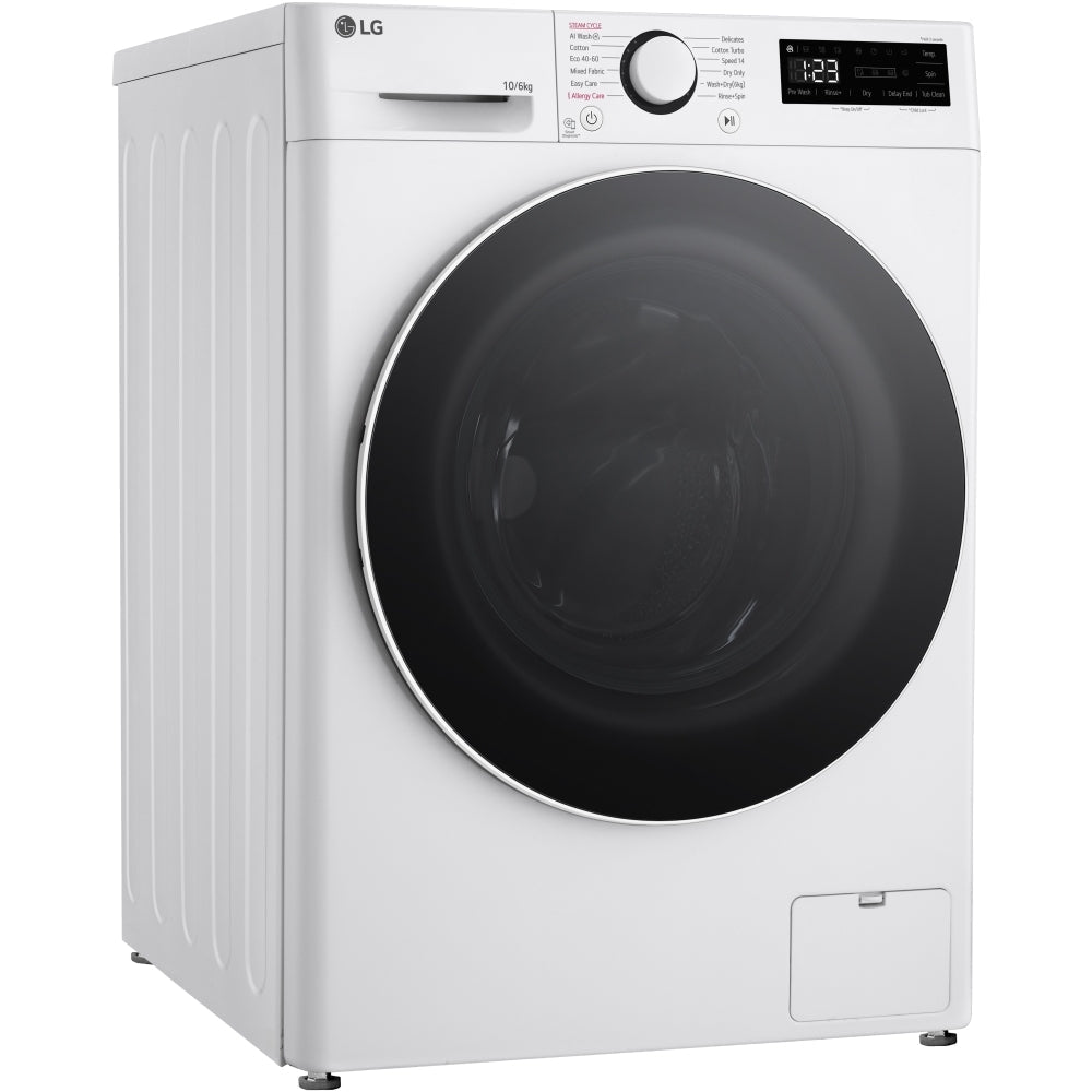 LG FWY606WWLN1 Washer Dryer 10kg/6kg 1400rpm White
