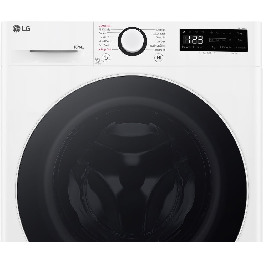 LG FWY606WWLN1 Washer Dryer 10kg/6kg 1400rpm White