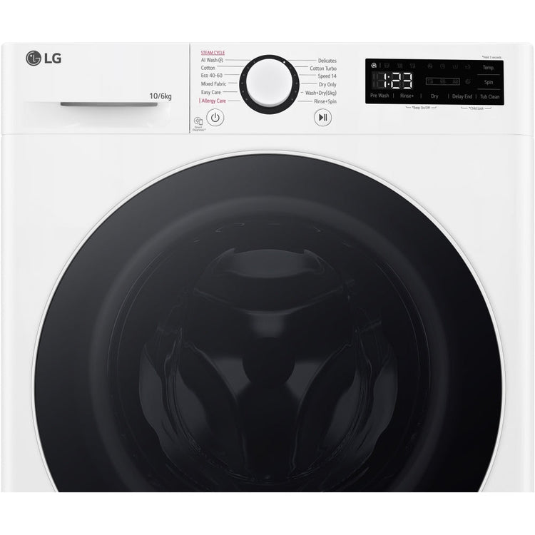 LG FWY606WWLN1 Washer Dryer 10kg/6kg 1400rpm White