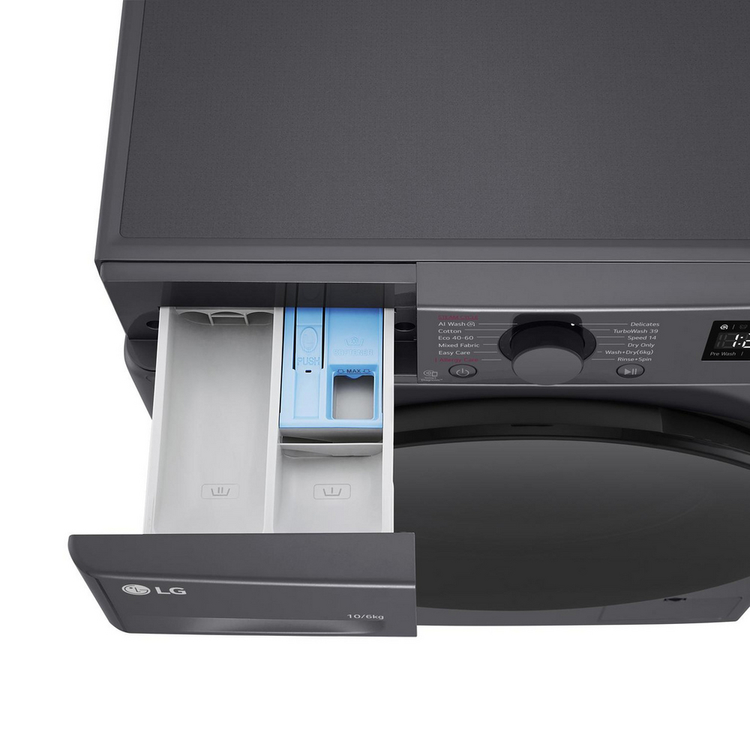 LG FWY706GBTN1 Washer Dryer 10kg/6kg Slate Grey