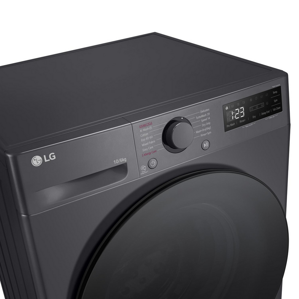 LG FWY706GBTN1 Washer Dryer 10kg/6kg Slate Grey