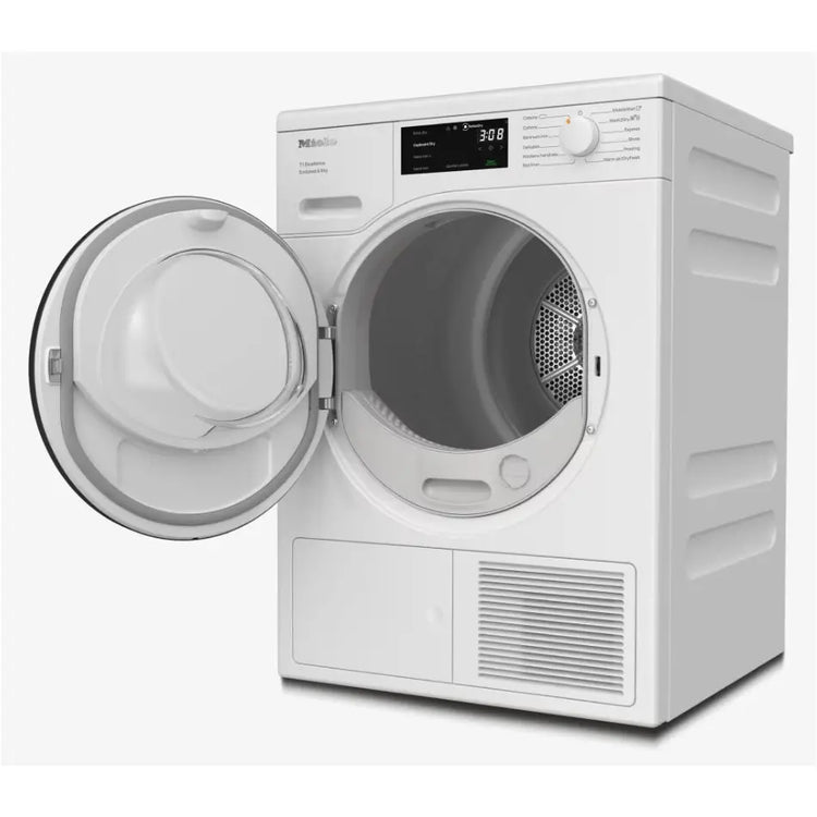Miele TEC645WP EcoSpeed Tumble Dryer 8kg Lotus White