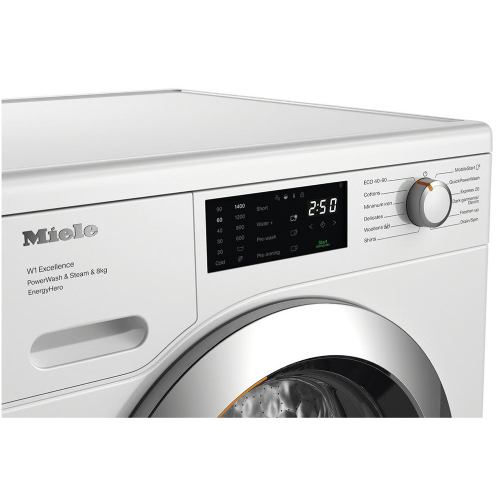Miele WEE385 WCS Washing Machine 8kg 1400rpm Lotus White
