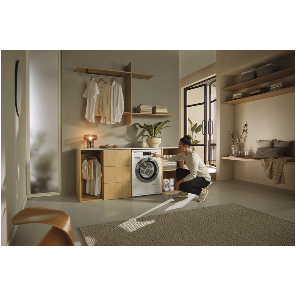 Miele WEG885 WCS Washing Machine 9kg Lotus White