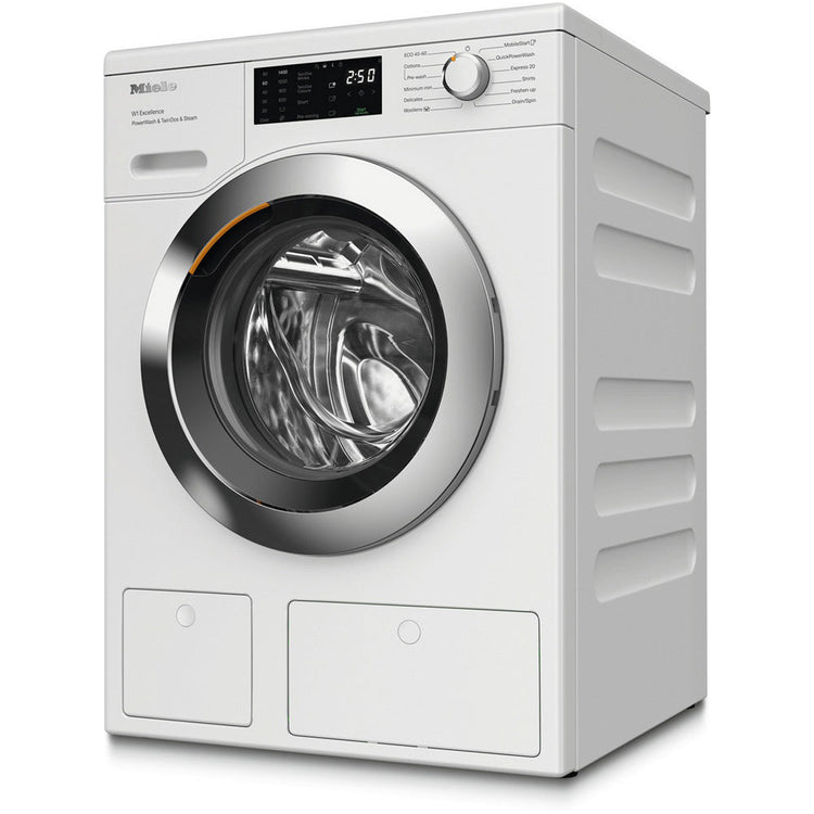 Miele WEG885 WCS Washing Machine 9kg Lotus White