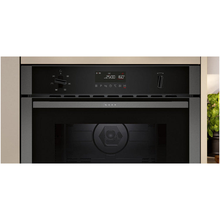 Neff N50 C1AMG84G1B Built-in Microwave Oven 44L Graphite Grey