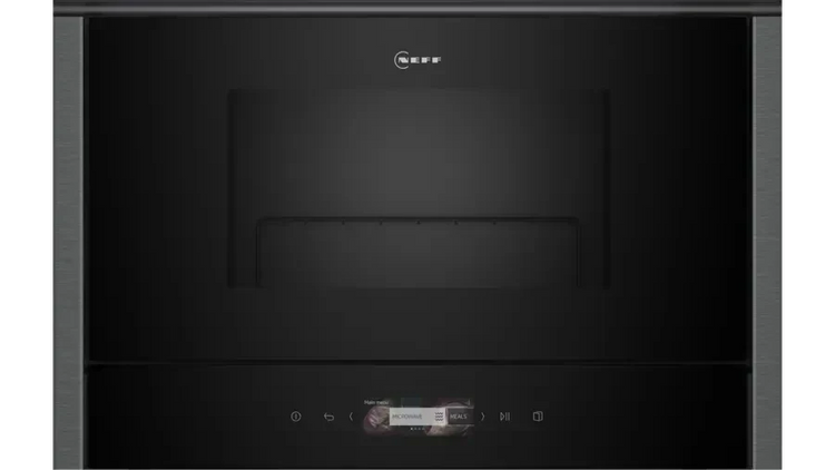 Neff N 70 NL4GR31G1B Built-In Microwave Oven with Grill Black