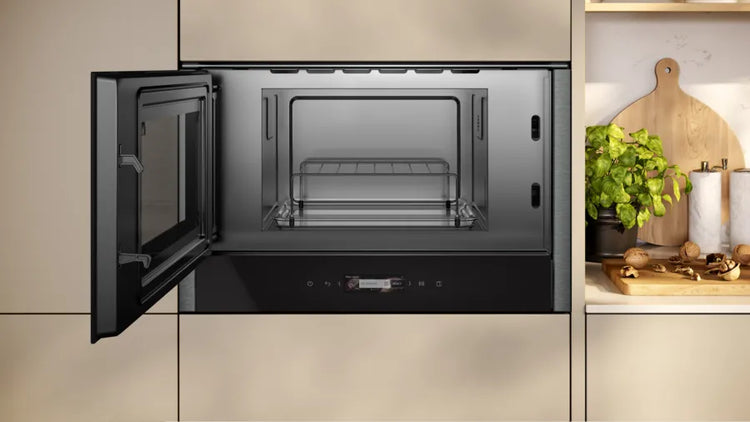 Neff N 70 NL4GR31G1B Built-In Microwave Oven with Grill Black