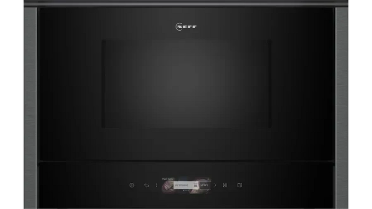 Neff N70 NR4WR21G1B Built-In Microwave Oven 21L 900W Graphite Grey
