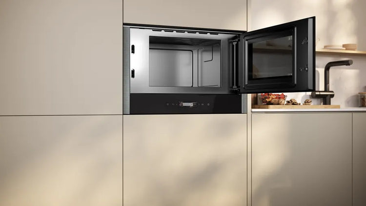 Neff N70 NR4WR21G1B Built-In Microwave Oven 21L 900W Graphite Grey