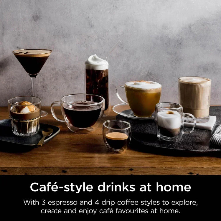 Ninja Luxe Cafe Premier ES601UKBK Espresso Coffee Machine 2L 14 Bar Black