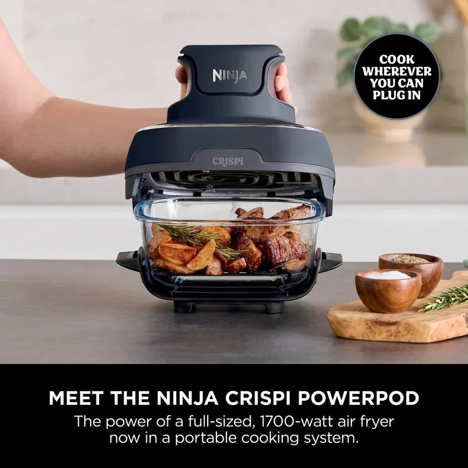 Ninja CRISPi FN101UKGY Air Fryer 3.8L Cyber Space