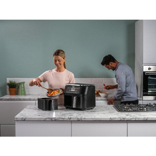 Ninja AF300UK Foodi Dual Zone Air Fryer 7.6L 2400W Black