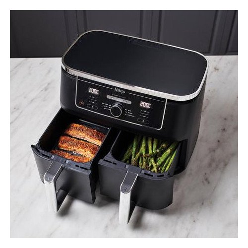 Ninja Foodi MAX Dual Zone Air Fryer AF400UK 2700W 9.5L Black