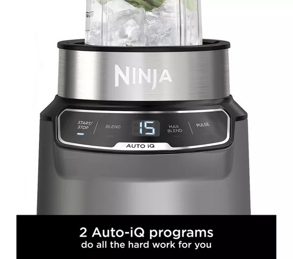 Ninja BN500UK Compact Blender 700ml 1000W Dark Grey