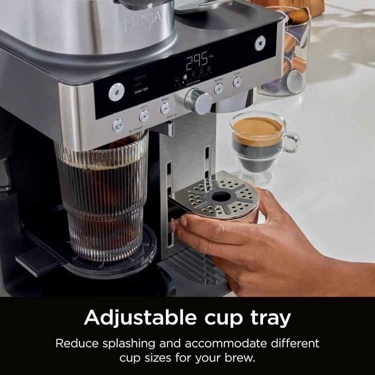 Ninja CFN802UK Prestige Dualbrew Coffee Machine 1.8L Black