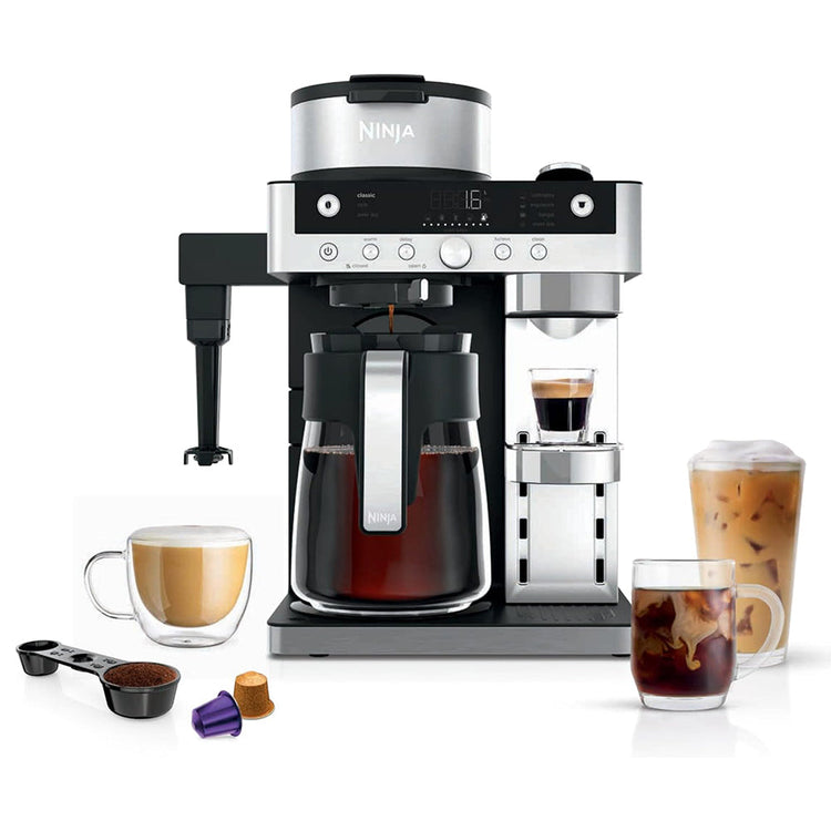 Ninja CFN802UK Prestige Dualbrew Coffee Machine 1.8L Black