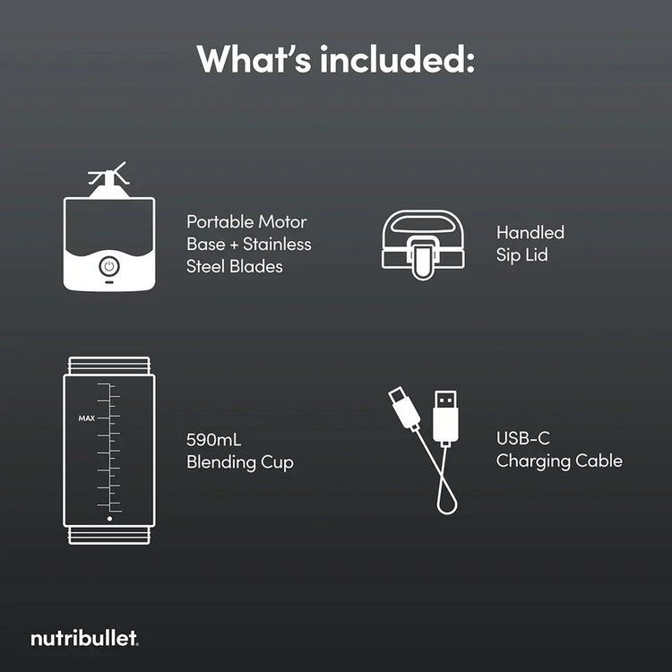 Nutribullet 2777 McLaren F1 Edition Portable Blender 590ml 100W Grey