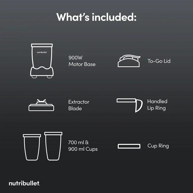 Nutribullet 2777 McLaren F1 Edition Portable Blender 590ml 100W Grey