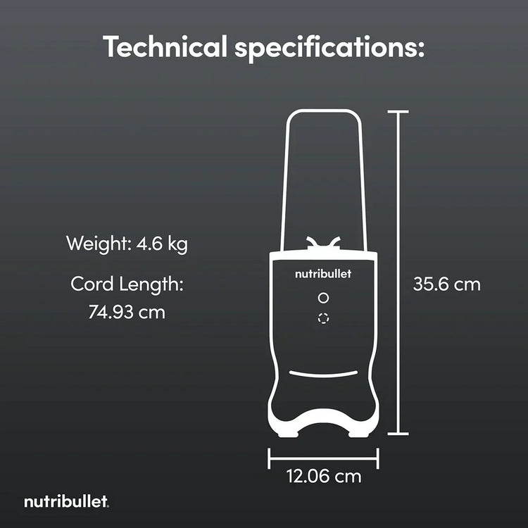 Nutribullet Ultra 1200 2776 Portable Blender 1200W Grey